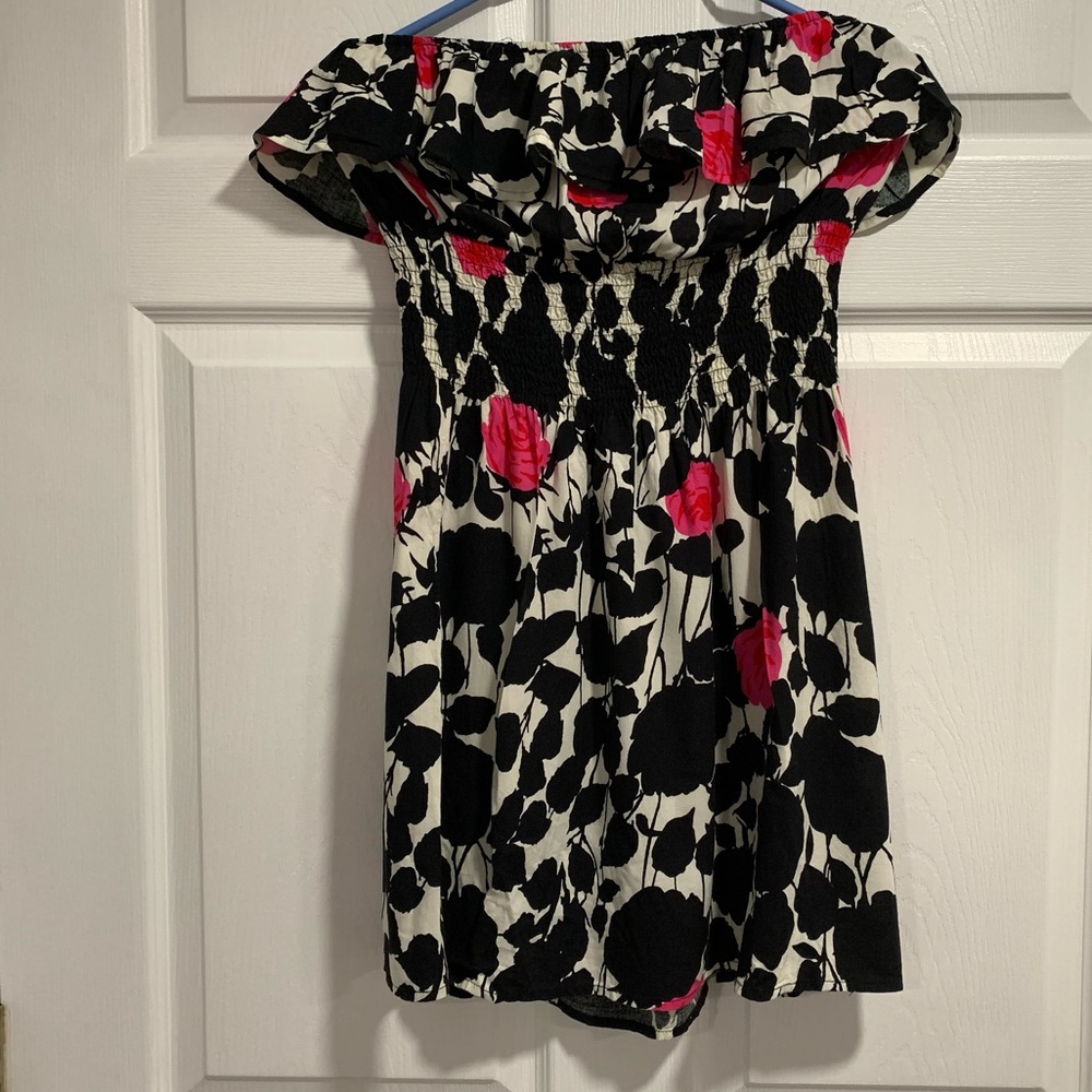 Feathers Brand Floral Print Mini Dress• Size M